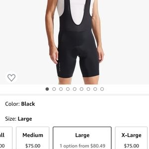 Cycling shorts with padded bottom